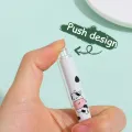 1Pc I Love Milk 0.5mm Black Ink Press Writing Gel Pen Cow Convenient Smooth Comfortable Plastic Office School Stationery. 