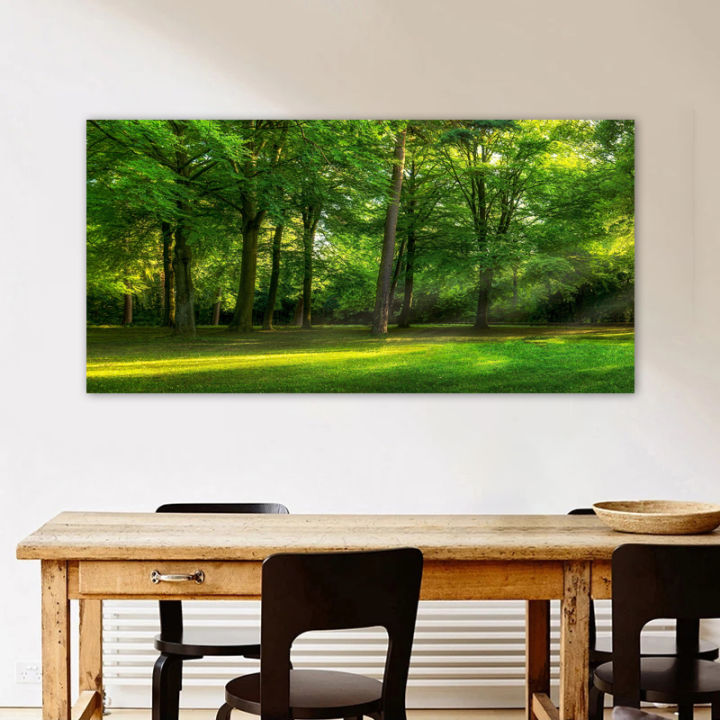 Natural%20Landscape%20Posters%20Forest%20Green%20Tree%20Painting%20Canvas%20Prints%20Wall%20Picture%20for%20Living%20Room%20Modern%20Home%20Decoration%20No%20Frame%20-%20Image%202