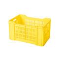 Plastic Crate | Multipurpose Heavy Duty Green Portable Plastic Crate | (LARGE ) | 60x40x26 cm |  48L | Nisaco Mall. 