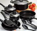 Cookware Set 13 Pcs Internal Non-Stick coating Teflon + 2.00 mm thickness Aluminum 3003 & Enamel external spray application.. 