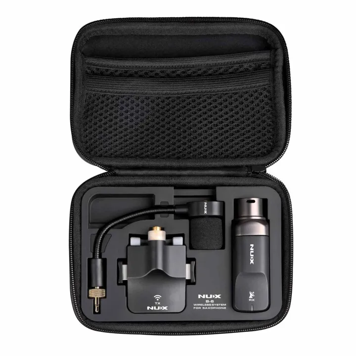 NUX%20B-6%20Saxophone%20Wireless%20Microphone%20System%20with%20Charging%20Case%20-%202.4GHz%20-%20Image%203