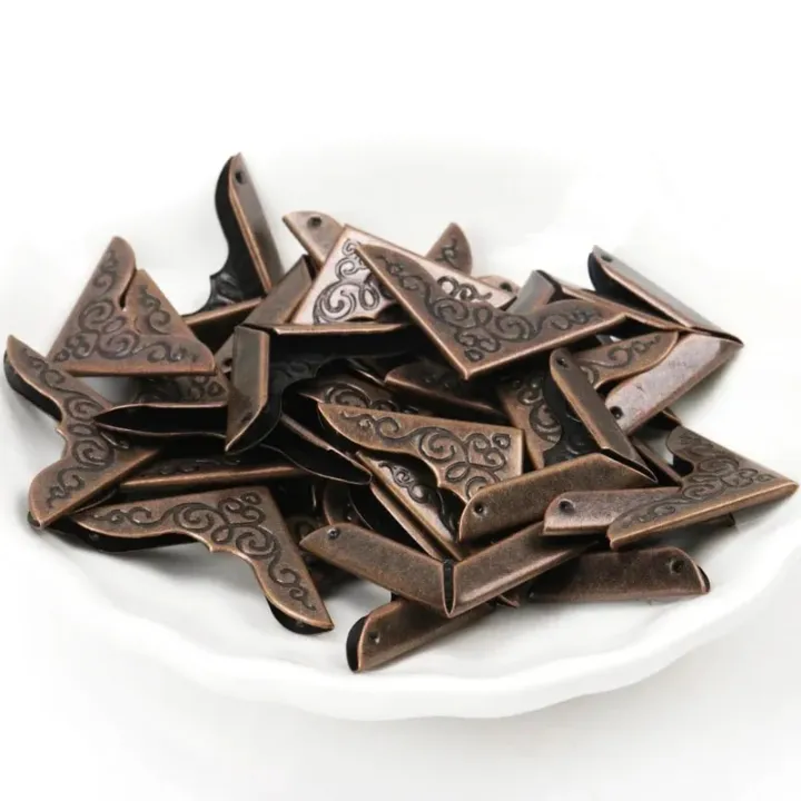 Practical Metal Bronze Book Scrapbooking Album Menu Folder Corner ...