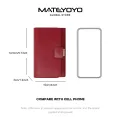 MATEYOYO Women Wallet Simple Pure Color Wallet Fashion Purse Money Bag Multifunctional Clutch Wallet PU Leather Card Wallet Zipper Co-in Pocket. 