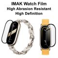 For Xiaomi Mi Band 8 IMAK Plexiglass HD Watch Protective Film. 