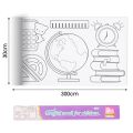 3 Meters Coloring Painting Long Scroll Drawing Toys / Children Graffiti Drawing Paper Early Education Toy Birthday Gift. 