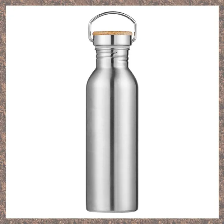 750Ml Large Capacity Stainless Steel Sports Bottle Leakproof Metal Water Bottle Environmental Water Bottle
