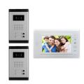 Video Doorbell Dual Units Apartment Video Intercom ystem 1 Night Vision Camera 7 Inches Monitor. 