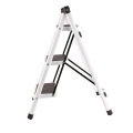 3 step ladder folding step ladder folding ladder step Ladder Folding 3 Steps Non Slip Waterproof Rustproof Household Handling Equipment. 