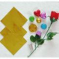 100 Pcs 20*20cm Gold Aluminium Foil Candy Chocolate Cookie Wrapping Paper Tin Paper Diy Wedding Packaging Craft Paper. 