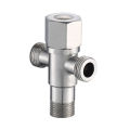 Two Way DN15 304 Stainless Steel Angle Valve Bathroom Fittings Stop Valve. 