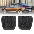 Pedal Pad Easy Installation 13281353 Brake Pedal Pad Set Rugged Anti Slip High Strength Durable for Cascada. 