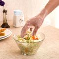 100pcs/set Disposable Clear Polythene PE Gloves Plastic Food Safe Cleaning Glove. 