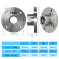 TASP Wood Lathe Face Plate for M33 M18 1 Inch Threaded Woodworking Turning Machine Chuck 2" 3" 4" 6" Flange Faceplate. 