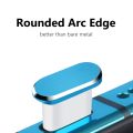 Metal Type-C Dust Plug USB Charging Port Protector Anti-dust Plugs Cover for Type C Phone Interface. 