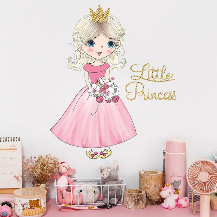 Cartoon%20Dance%20Girl%20Kitty%20erfly%20Wall%20Decal%20Paper%20Room%20Home%20Wall%20Stickers%20Cute%20Ballet%20Girl%20Sticker%20Decoration%20For%20Girl%20Bedroom%20-%20Image%206