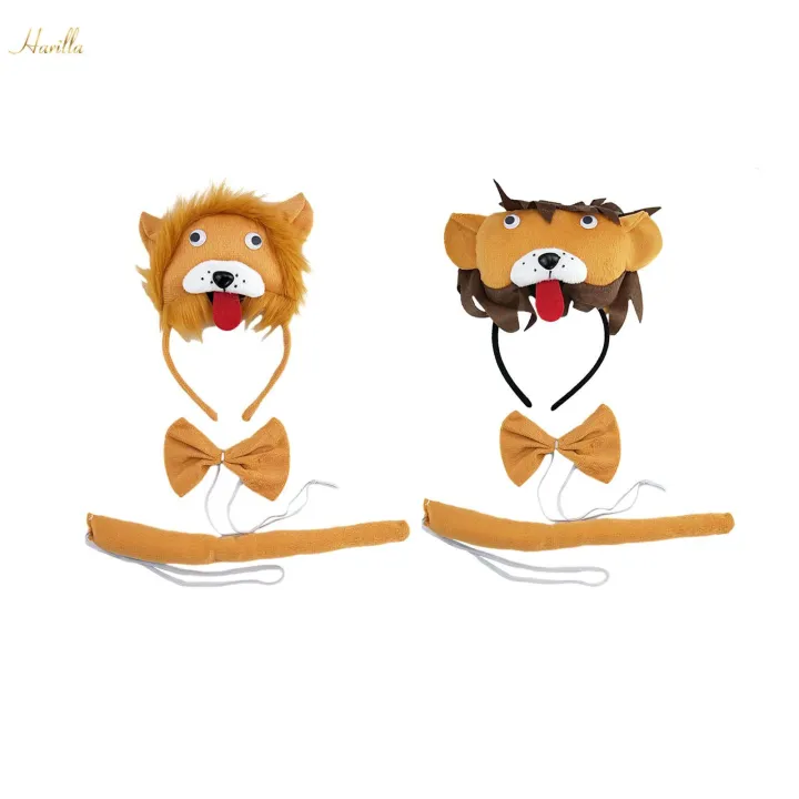 Kids%20Animals%20Costume%20Set%20Headdress%20for%20New%20Year%20Stage%20Performance%20Holiday%20Brown%20-%20Image%202