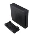 Mini-ITX Slim Small Form Factor Computer Case HTPC Computer Case with 2 X USB2.0 12V 8A Power Adapter US Plug. 
