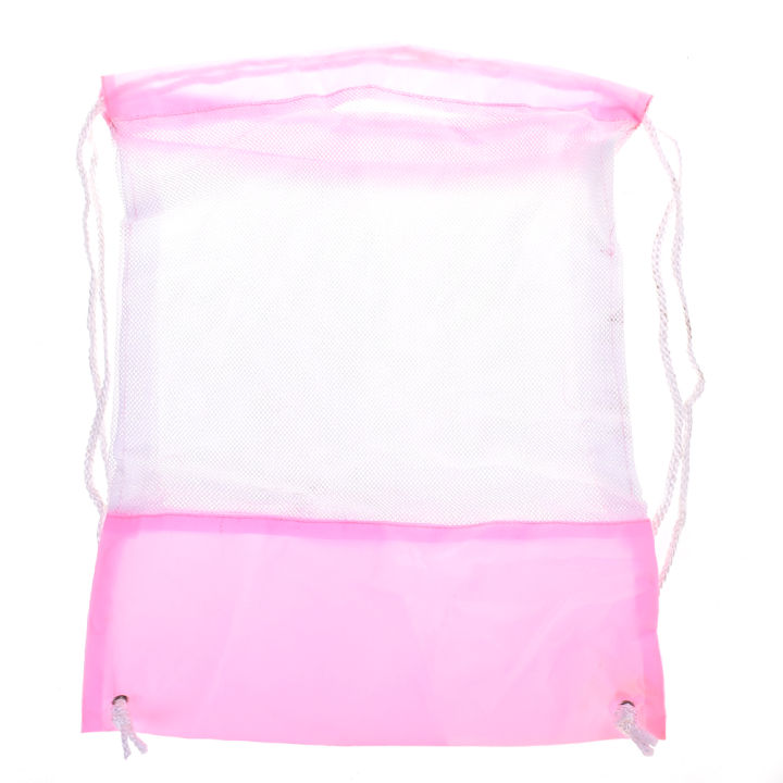 Pack%20Clothes%20Shoe%20Travel%20Bag%20Beach%20Backpack%20Mesh%20Drawstring%20Backpack%20Tote%20Sport%20-%20Image%207