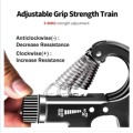 Handgrip weight adjustable Countable Hand Strengthener. 