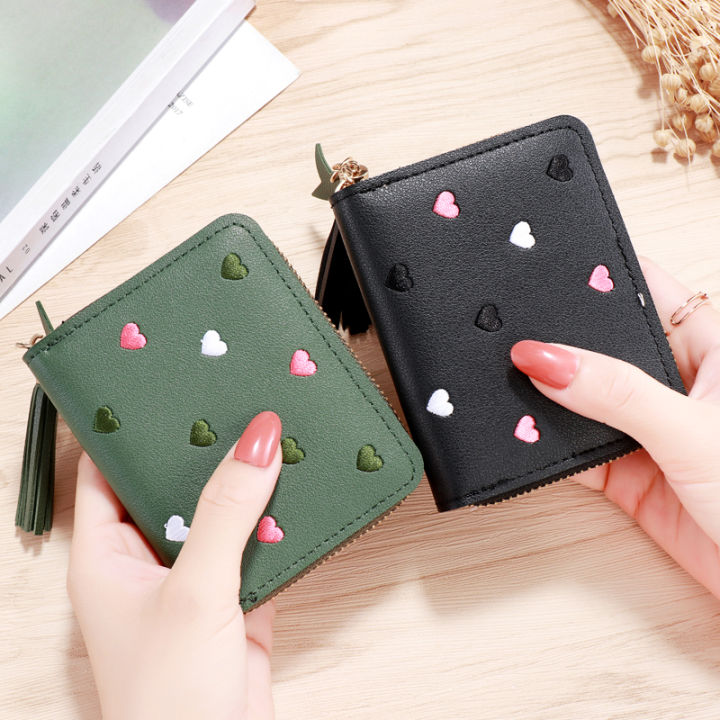 1pc%20Love%20Embroidery%20Women%20Wallet%20Cute%20Tassel%20Ladies%20Small%20Short%20Wallet%20Girl%20Zipper%20Purse%20Female%20Clutch%20Wallet%20Purse%20-%20Image%203