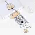 1PCS Metal Wind Chimes Yard Garden Bell Outdoor Indoor Window Bells Wall Hanging Decorations Wooden Wind Chime Home Decor Crafts. 