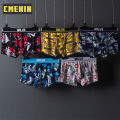 CMENIN ORLVS (1 Pieces) Cartoon Men Underwear Boxers Ice Silk Breathable Mens Underpants High Quality Quick Dry Boxershorts Trunks OR303. 