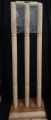 Sports Cricket lether /hard ball  Wooden Stump With Wicket base/stand for indoor/outdoor. 