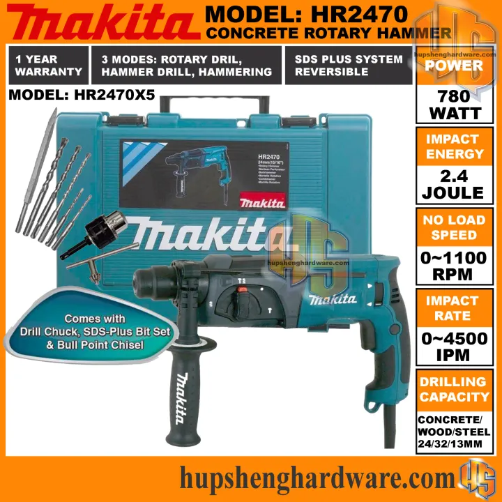 Makita%20Rotary%20Hammer%20-%20MHR2470X5%20-%20Image%203