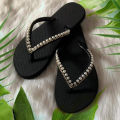 Women Flat Slippers - Girls flip flops slippers - Women casual slipper shoe ladies flip flops. 