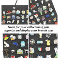 Hanging Brooch Pin Display Lapel Pin Storage Ideas Brooch Pin Storage Organizer Pin Wall Display Banner Button Collections Storage Holder. 