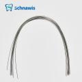 10pcs/bag Orthodontic Stainless Steel Dental Archwires Arch Wire Round Rectangular Natural Form for Ortho Brackets Ortodoncia. 