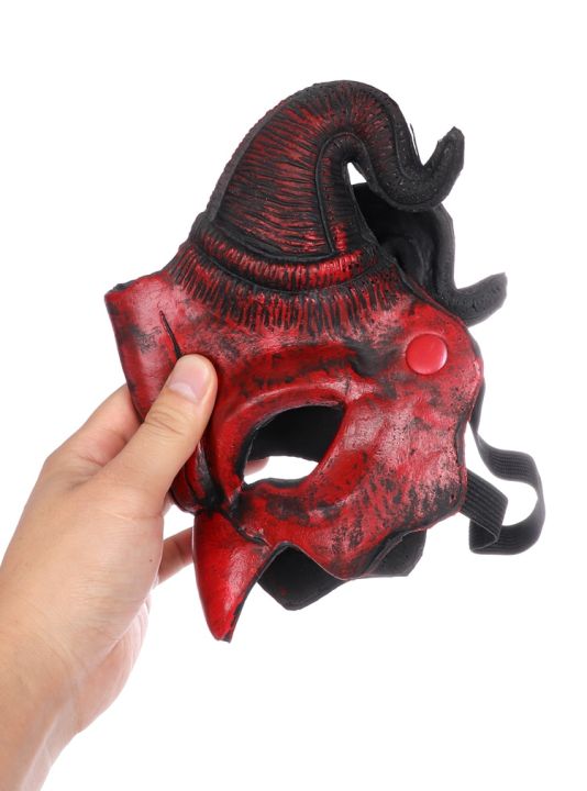 Halloween%20Masquerade%20RP%20Mask%20Scary%20Red%20Half%20Face%20Horn%20Devil%20Mask%20for%20Cosplay%20Costume%20-%20Image%203