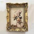 Baroque Photo Frame Picture Frame Antique Wall Hanging Background Vertical Frame Ornament. 
