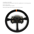 NCANRUI Aluminum 70MM Steering Wheel Adapter Sim Racing Gaming Steering Wheel Adapter for G29 13/14inch. 