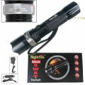 Flashlight Torch SWAT 3.7V LED Rechargeable Flash Light Heavy Duty. 