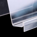 1Pcs Book Display Stand Desktop Book Holder Transparent Acrylic Book Shelf BRYT. 