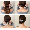 Korean Butterfly Hair Bun Maker Women Hair Accessories DIY Hair Braider Tool Hairpins Twist Hair Clips Girls Styling Tools. 