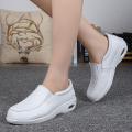 IELGY Cushion nurse shoes white slope with non-slip casual shoes white shoes. 