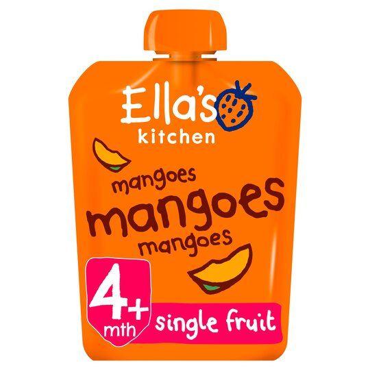 Ella's Kitchen Mangoes 4+Months 70g Pouches