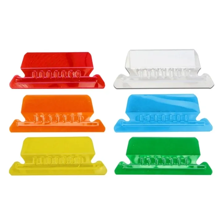 10%20Pieces%20File%20Folder%20Tabs%20Clear%20Colored%20Hanging%20Folder%20Tabs%20with%20Inserts%20for%20Hanging%20Folders%202%20Inch%20Plastic%20Folder%20Tabs%20-%20Image%202