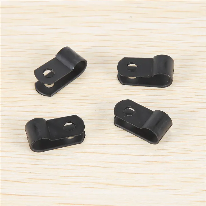 1000%20Pcs%201/4%20Inch%20Black%20Nylon%20R-Type%20Cable%20Clips%20for%20Mounting%20Indoor%20Outdoor%20Rope%20Light%20Electrical%20Wire%20Clamp%20Fastener%20-%20Image%206