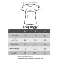 Women/ Ladies / Girls Trending Fashion Korean Style Baggy / Loose-Fitting / Over-Sized Baggy T Shirt/Tops In Cotton Fabric 180 Gsm Full Sleeve Round O Neck Casual Regular Fit Office Wear Stripe  Plain Long Baggy Sleeve T-Shirt /Tshirt/ Blouse In  In M, L,. 