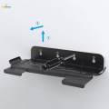 Wall Mount Bracket Set Detachable Professional Wear Resistant Host Rack Controllers Black. 