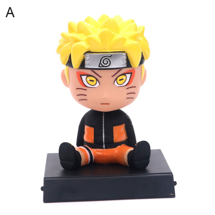 Anime Cartoon Figure Cute Uzumaki Naruto Shaking Head Model Toy Car Ornaments