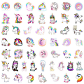 20/40/60 pcs of cartoon cute unicorn sticker pack for girls kids graffiti Stickers. 