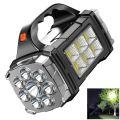 Solar High Power LED Flashlights Portable Rechargeable Searchlight Camping Lantern Emergency Outdoor Work Light Tactical Torch. 