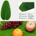 Artificial Banana Leaves Place Mat Banana Palm Leaf Home Waterproof Beach Theme Decorations Placemats Green Party Supplies Oil Proof Decorative Thick Tablecloth. 