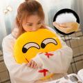 SF 20cm Random 1PC Soft Emoji Yellow Round Cushion Emoticon Stuffed Plush Toy Pillow Birthyday Gift #431859. 