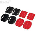 【VogueVenture】2pcs Flat+2pcs Curved Adhesive Sticky Mount Set Sticker For Gopro Hero 7 Camera Sport Dv SJ4000. 