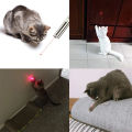 【ALLGOOD】3 in 1 USB Rechargeable Red Dot Laser Light Super Laser Pointer Pen Cat Pet Toy Red UV Flashlight. 
